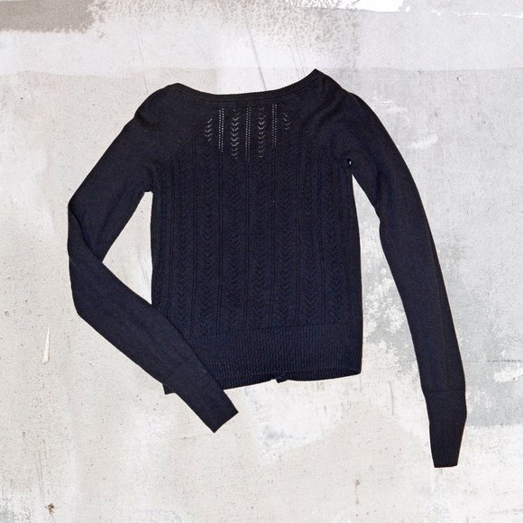 3/$15 🌺 Garage Navy Blue Cardigan - Picture 8 of 16